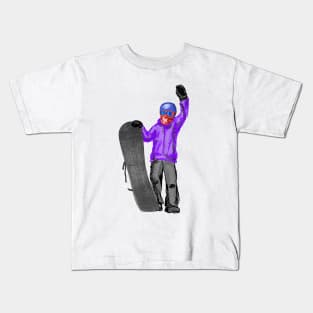 Snowboarder Kids T-Shirt